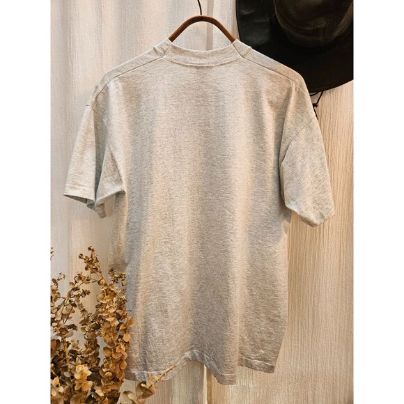 VTG The Way Of The Zephyrs Burlington Route Railroad Train T-shirt 1990 USA XL - Picture 2 of 2